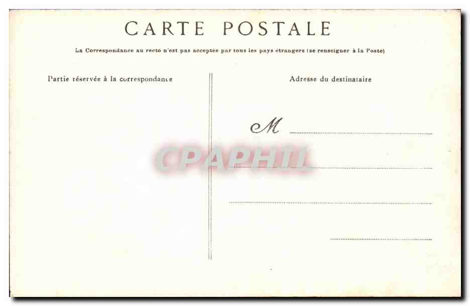 La Pointe du Raz CPA La baie des trepasses — Rückseite