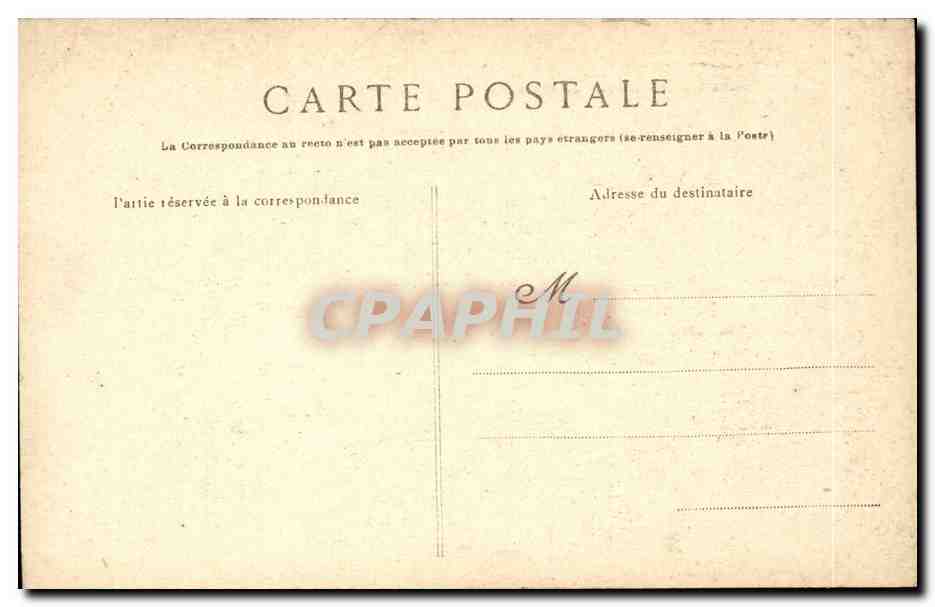 Les Rochers de Saint-Guénolé - La Tête de Lapin — Penmarch — Collection Villard Quimper, n° 285 bis — Verso
