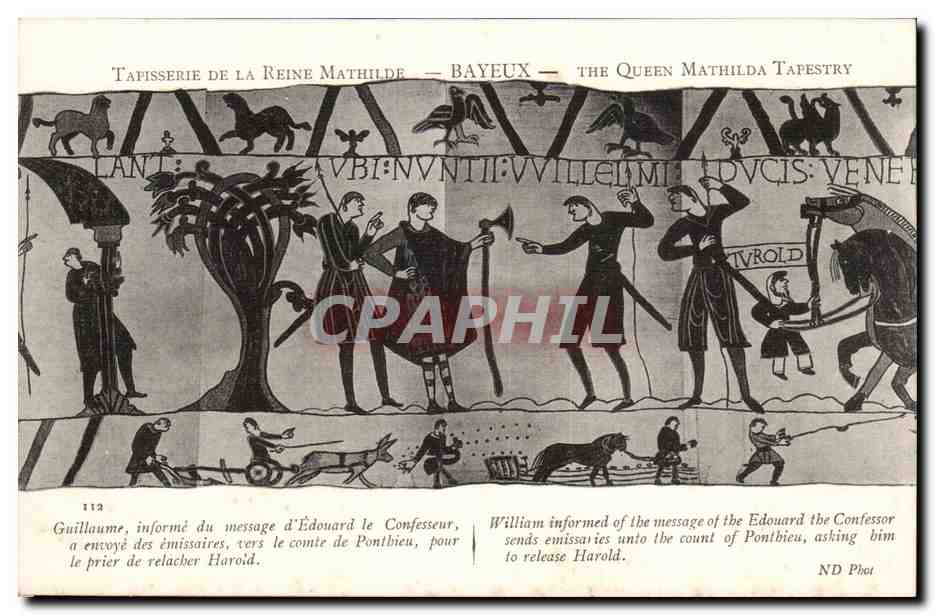 Tapisserie de la Reine Mathilde — Bayeux — ND Phot