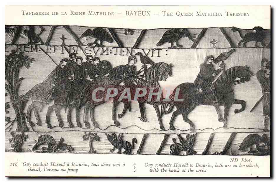 Tapisserie de la Reine Mathilde — Bayeux — The Queen Mathilda Tapestry
