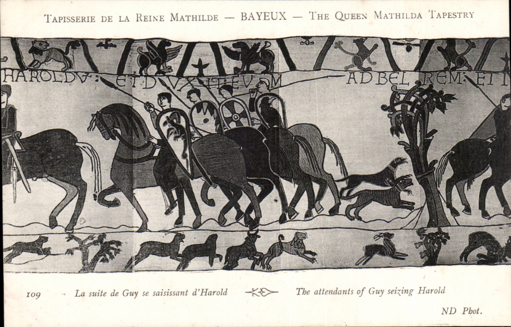 Tapisserie de la Reine Mathilde — Bayeux — ND Phot. — n° 109