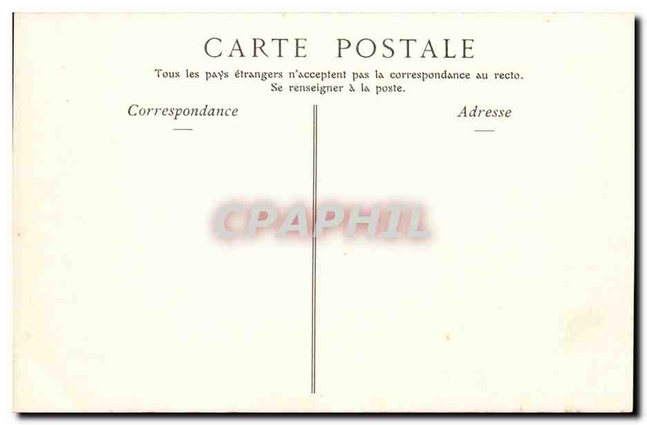 Tapissserie de la reine Mathilde Bayeux CPA L'escorte d'Harold a la porte du chateau de Guillaume a Rouen — Rückseite