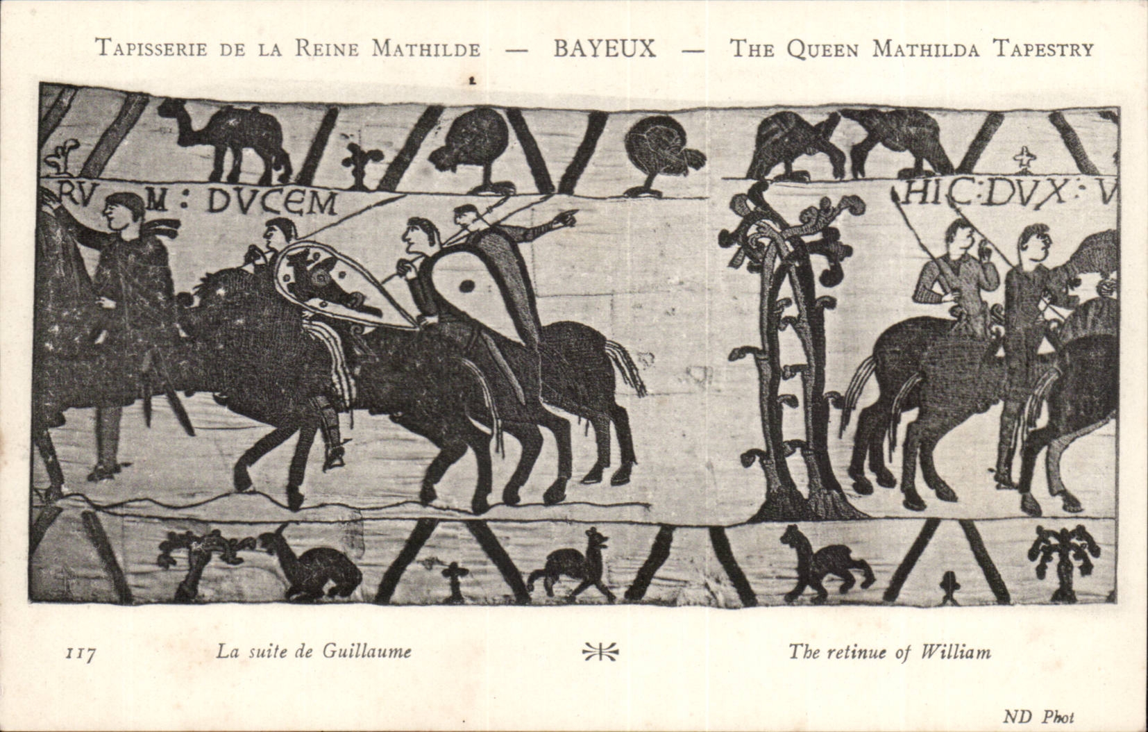 Tapisserie de la Reine Mathilde — Bayeux — ND Phot