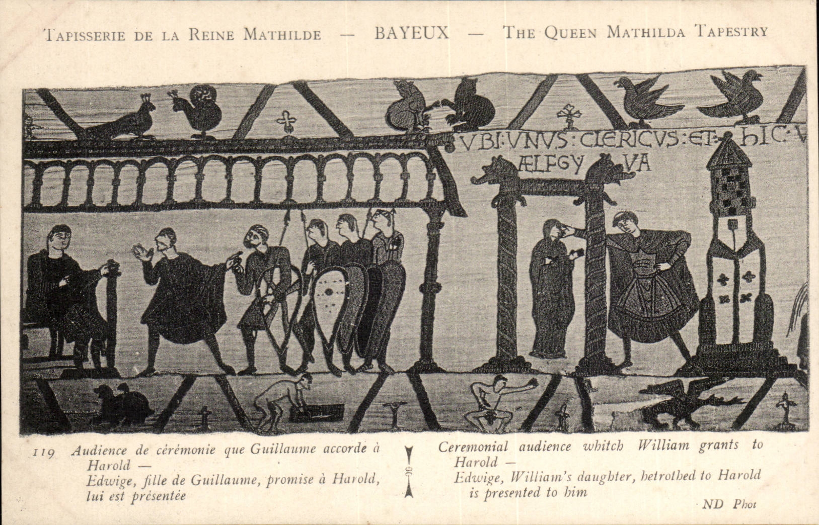 Tapisserie de la Reine Mathilde — Bayeux — ND Phot