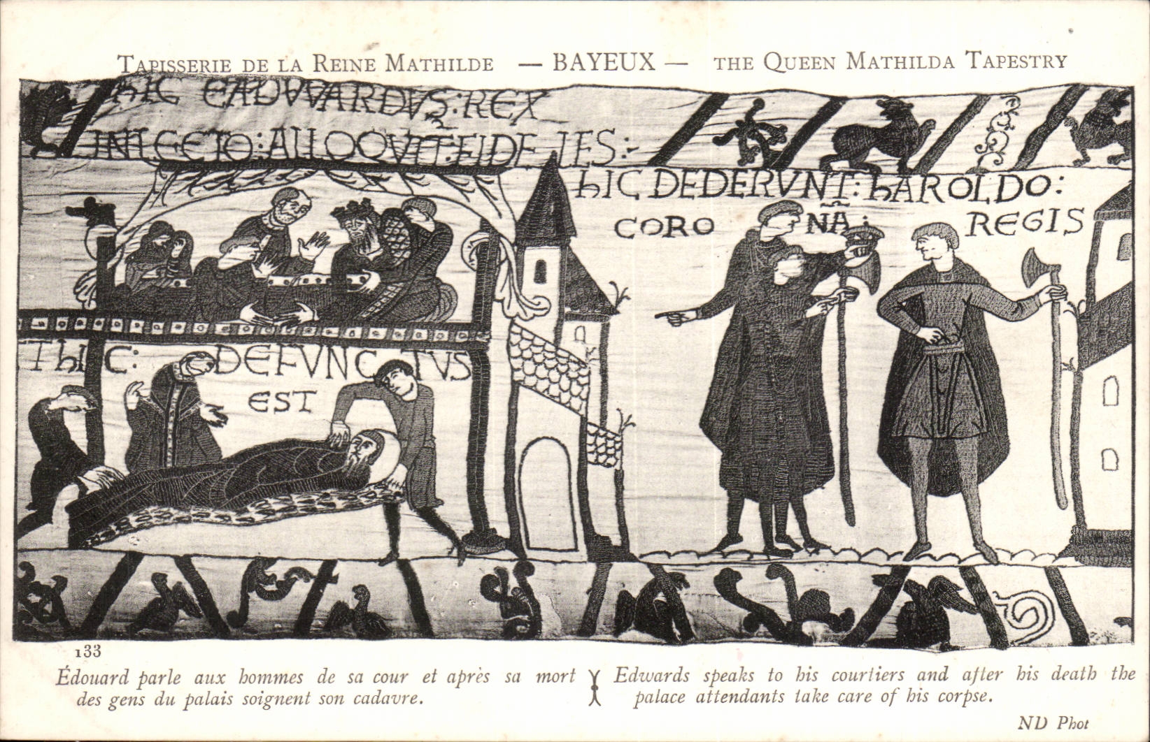 Tapisserie de la Reine Mathilde — Bayeux — ND Phot