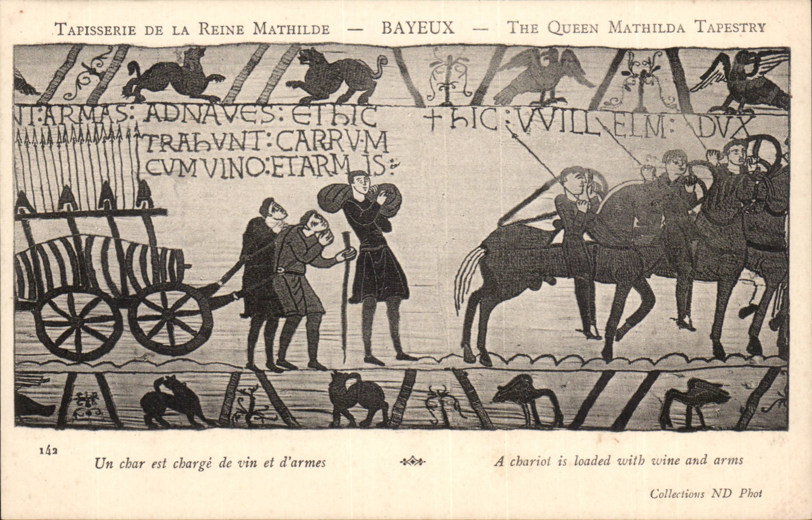 Tapisserie de la Reine Mathilde — Bayeux — Collections ND Phot