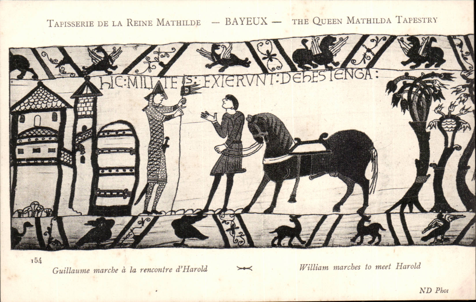 Tapisserie de la Reine Mathilde — Bayeux — ND Phot