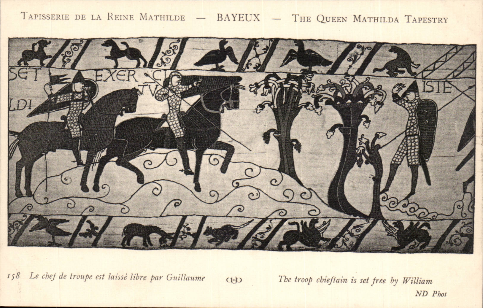 Tapisserie de la Reine Mathilde — Bayeux — scène 158 — ND Phot