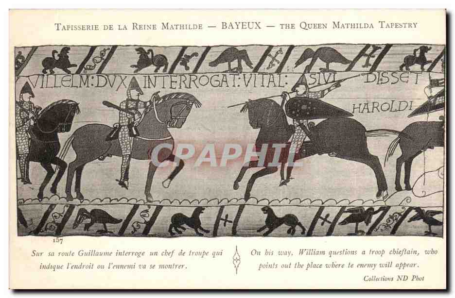 Tapisserie de la Reine Mathilde — Bayeux — Collections ND Phot — n°157