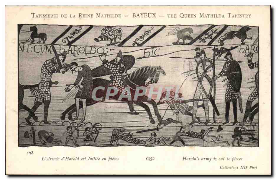 Tapisserie de la Reine Mathilde — Bayeux — Collections ND Phot