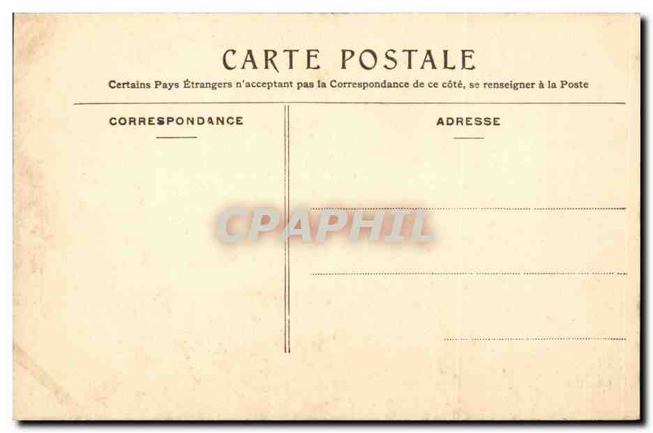 CAudebec en CAux CPA Interieur de la salle a manger de l'hotel de la marine — Rückseite