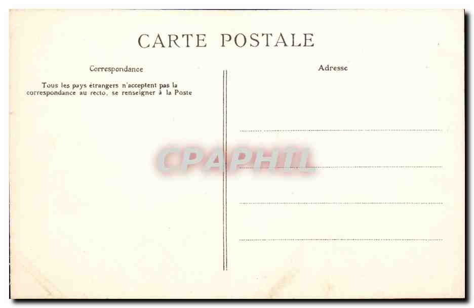 CAudebec en CAux CPA L'eglise Notre Dame Portail central — Rückseite