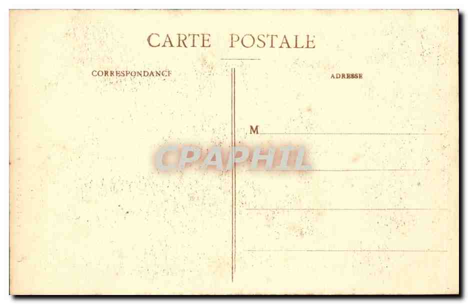 Rouen CPA Eglise Saint Ouen Portail des marmousets — Verso