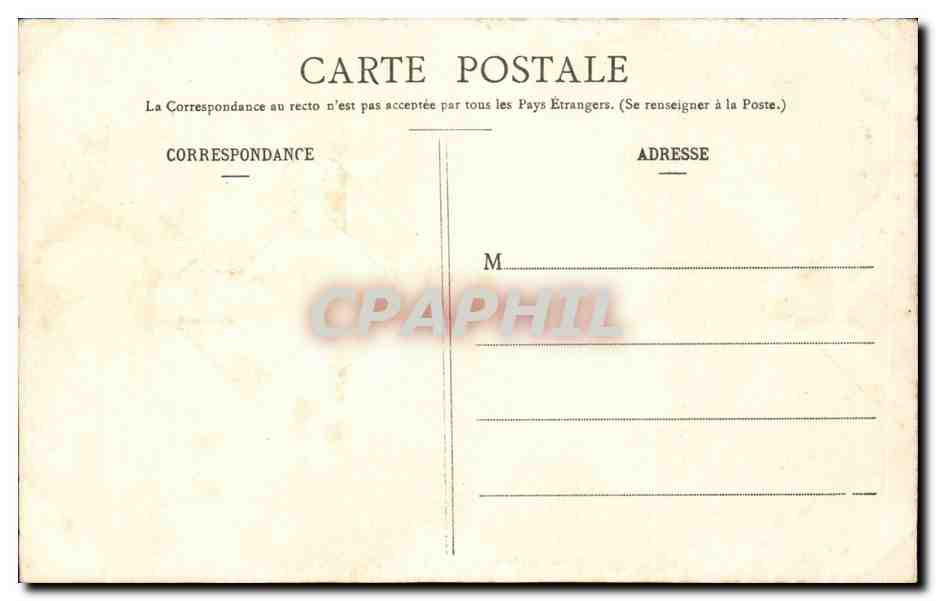 CAudebec en Caux CPA La fleche — Rückseite