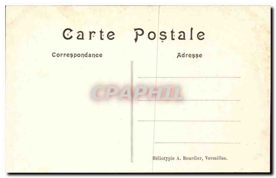 Chateau de Chantilly CPA Chapelle Mausolee de Henri II prince de Conde 1648 1662 par J Sarazin — Verso
