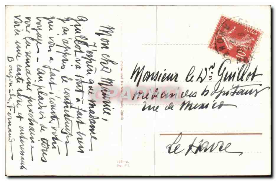 SM Au pays des tireurs CPA Suisse et prussiens (militaria humour) — Rückseite
