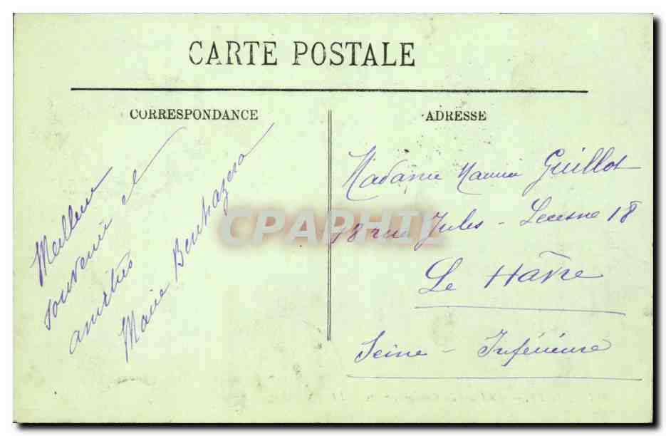 Algerie CPA Alger La place du gouvernement — Back