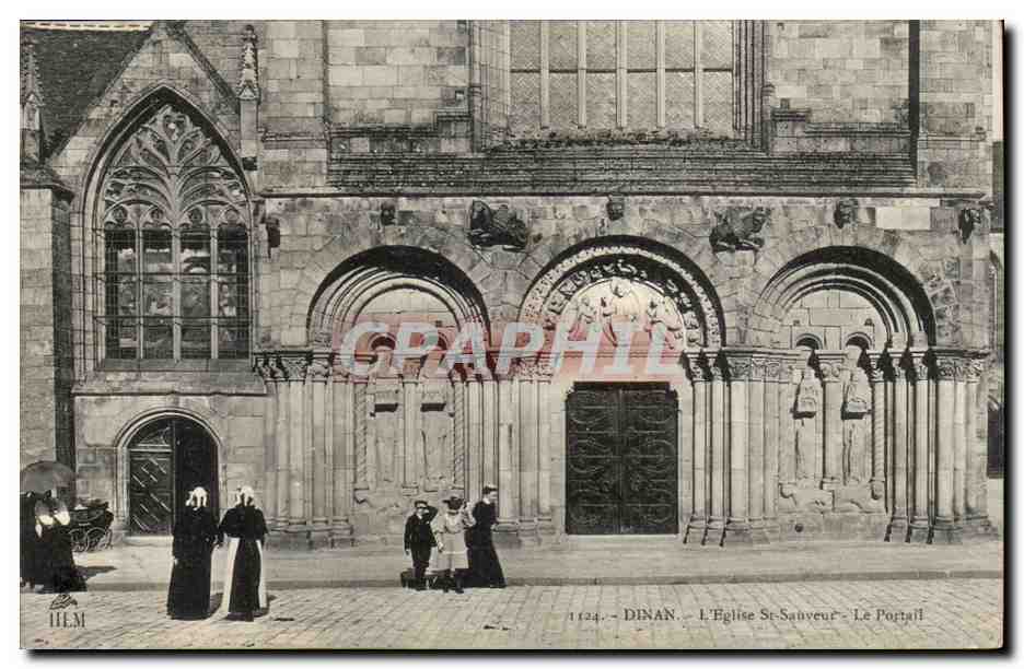 Dinan CPA l'eglise Saint Sauveur