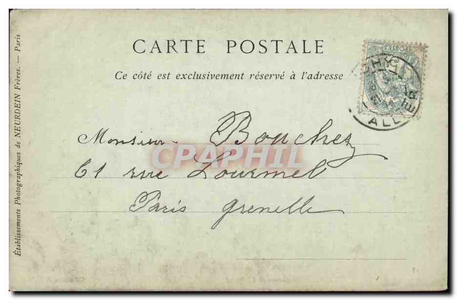 Vichy - La Source de l'Hopital - CPA  — Rückseite