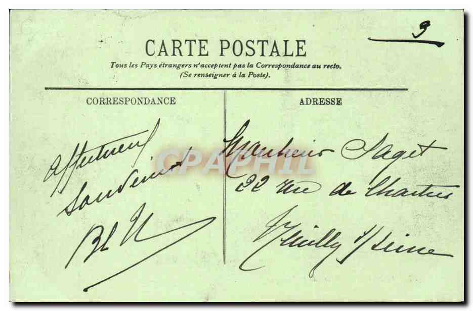 Vichy - L'Heure de la Musique - CPA  — Rückseite