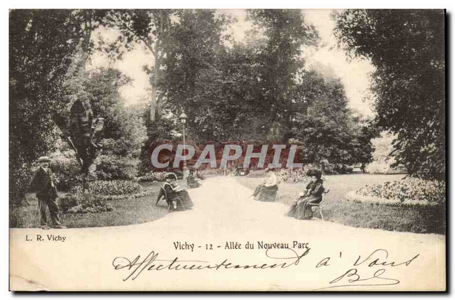 Vichy - Allee du Nouveau Parc - CPA 