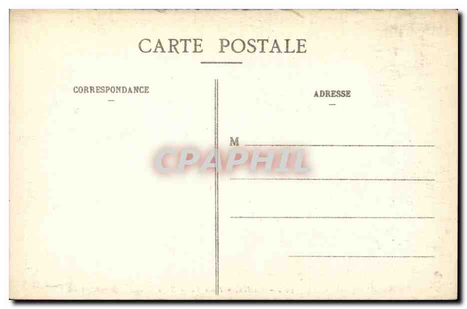 Vichy - Place Victor Hugo - CPA  — Verso
