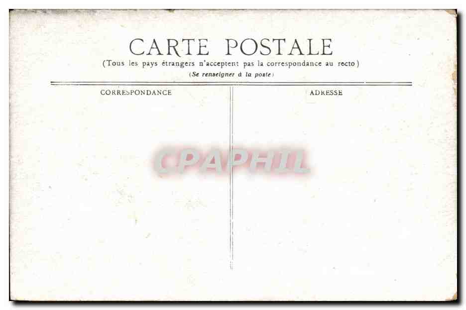 Vichy - Place Victor Hugo - et rue de Nimes - CPA  — Verso