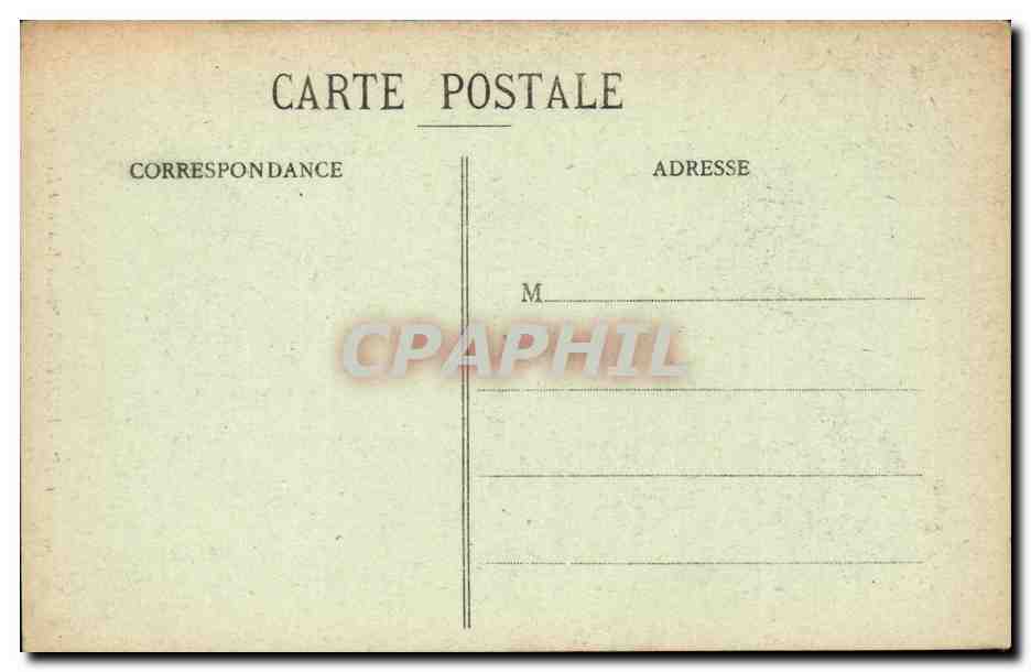 Vichy - Hotel du havre et Lutecia - CPA  — Rückseite
