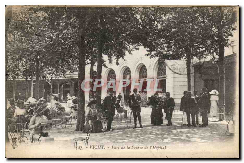 Vichy - Parc de La Square l'Hopital - CPA 