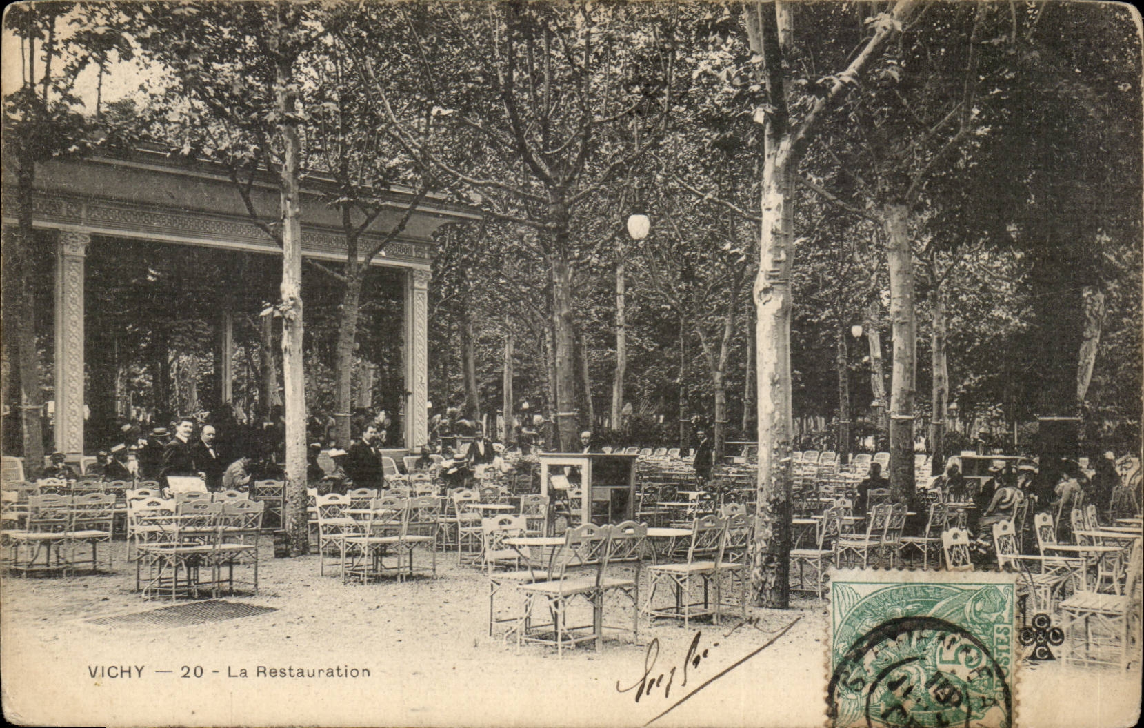 Vichy - La Restauration - CPA 