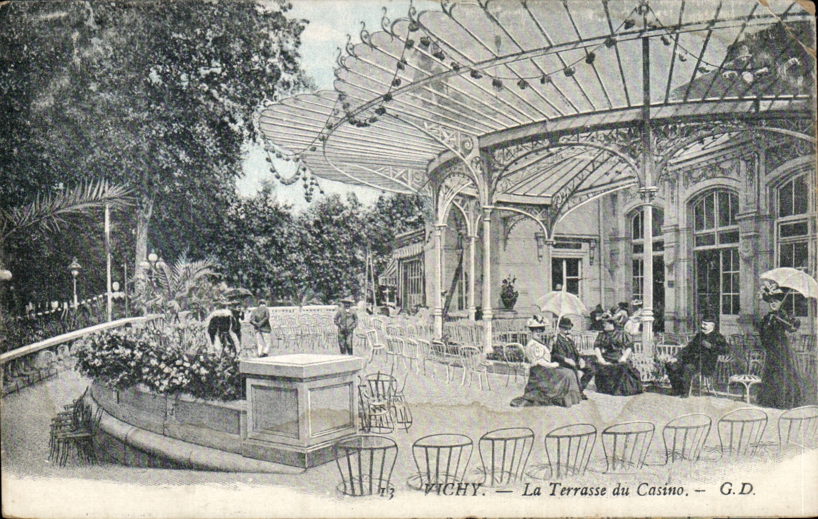 Vichy — La Terrasse du Casino — G.D.