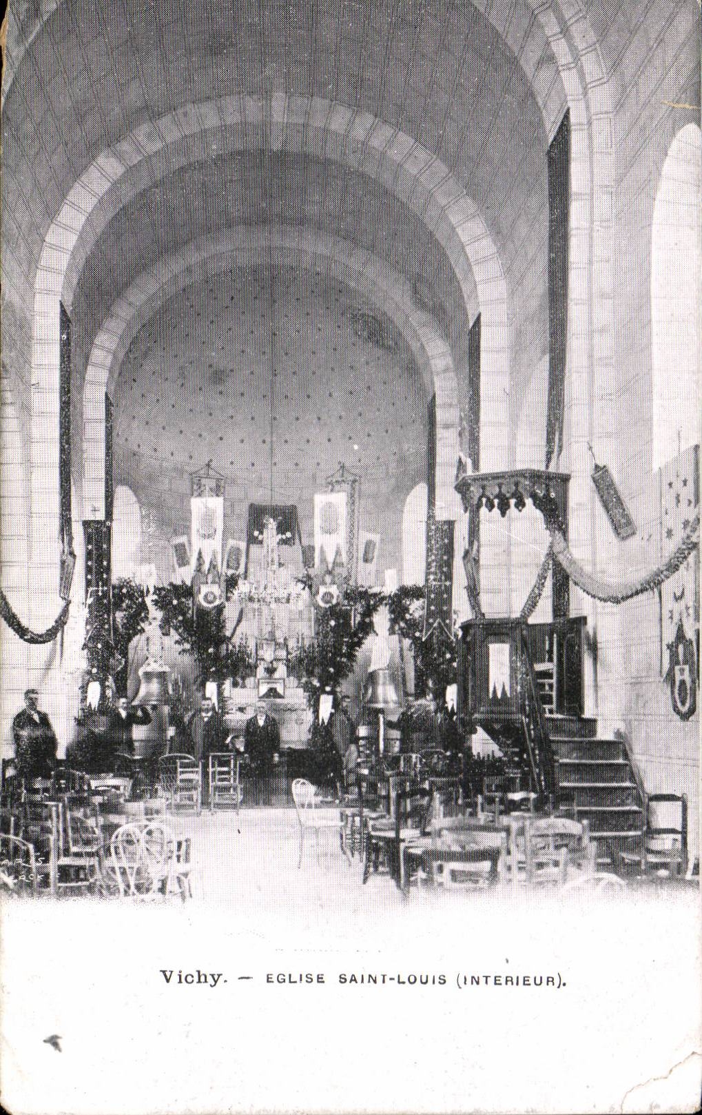 Vichy - Eglise Saint Louis - CPA 