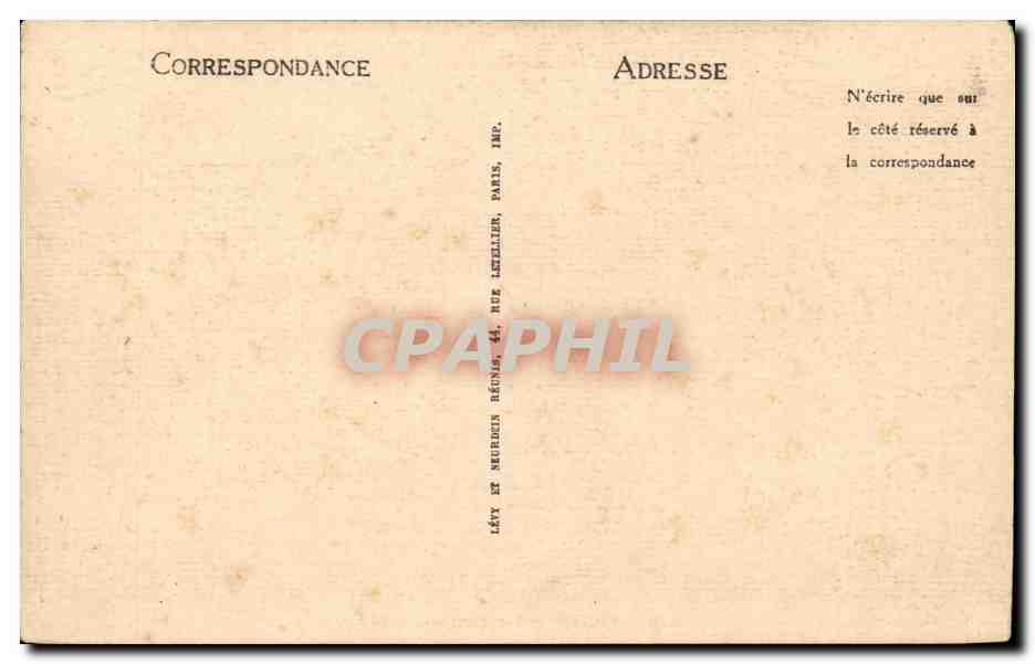 Vichy - Le Casino - CPA  — Verso