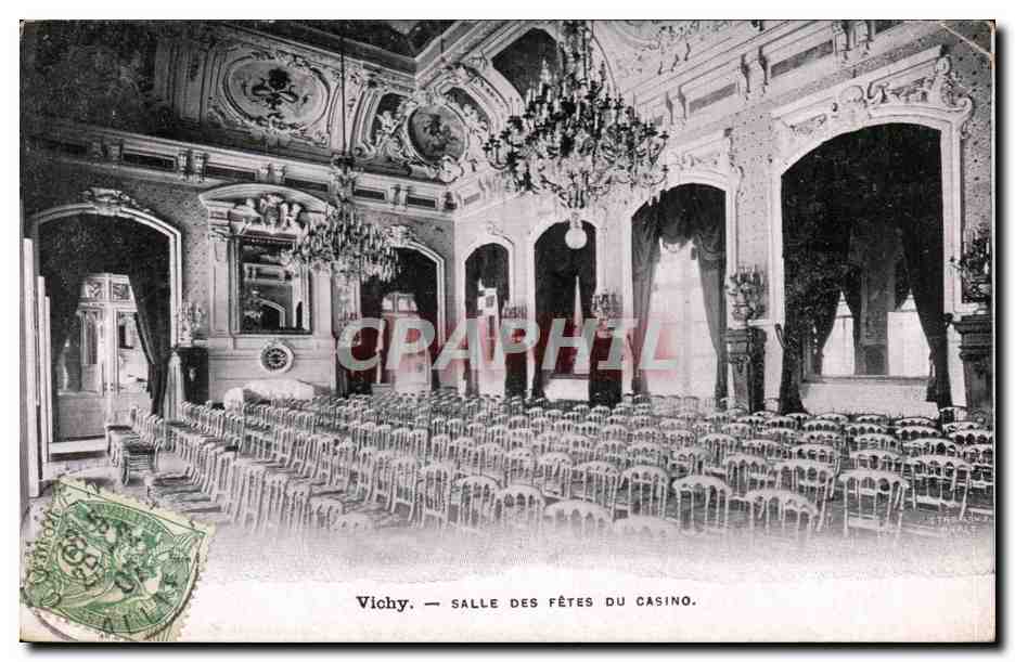 Vichy - Salle des Fetes du Casino - CPA 