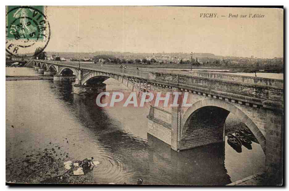 Vichy - Pont sur l'Allier - CPA 