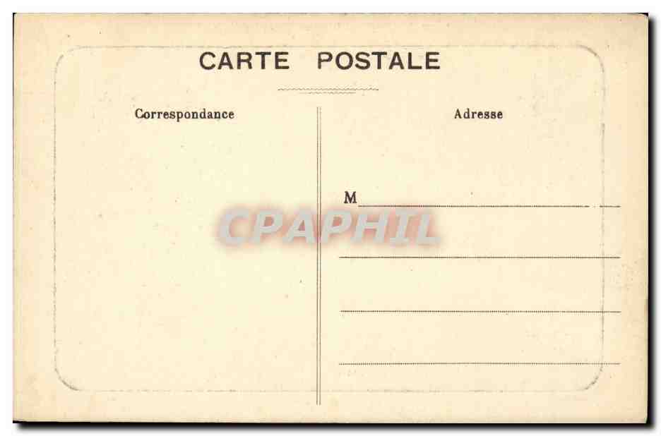 Vichy - Place Victor Hugo - CPA  — Rückseite