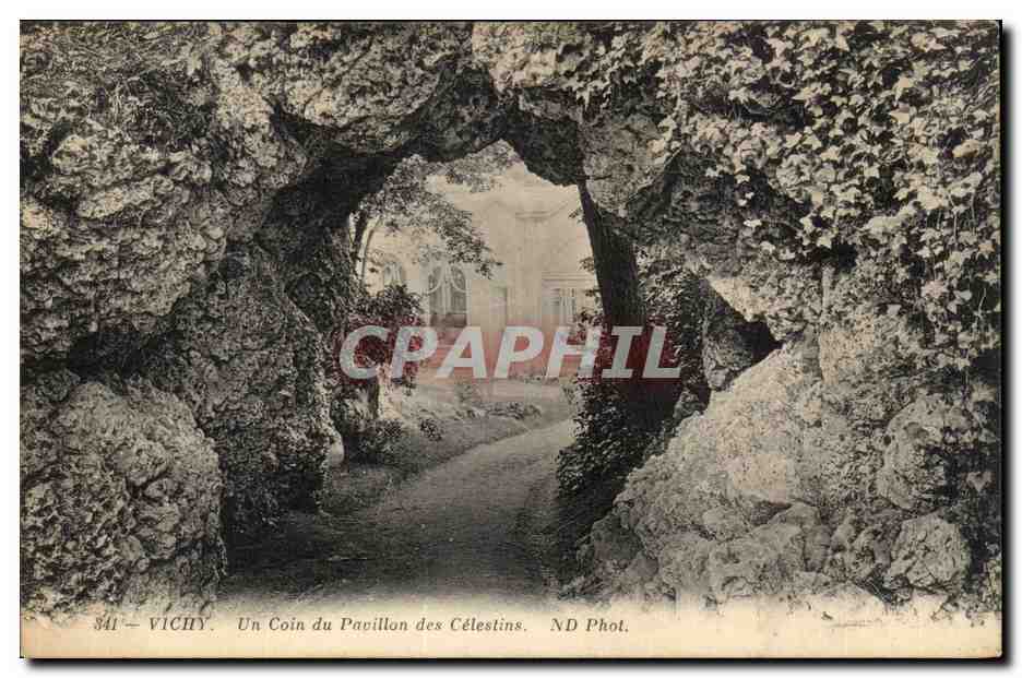 Vichy — Un Coin du Pavillon des Célestins — ND Phot.