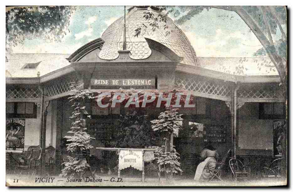 Vichy - Source Dubois - CPA 