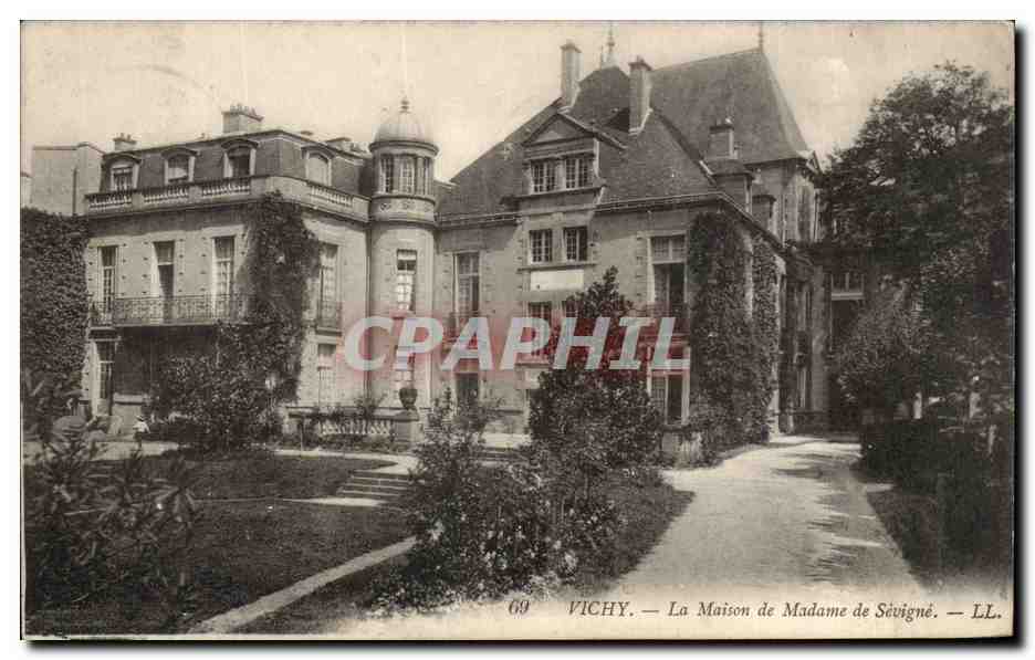 Vichy - La Maison de Madame Sevigne - CPA 