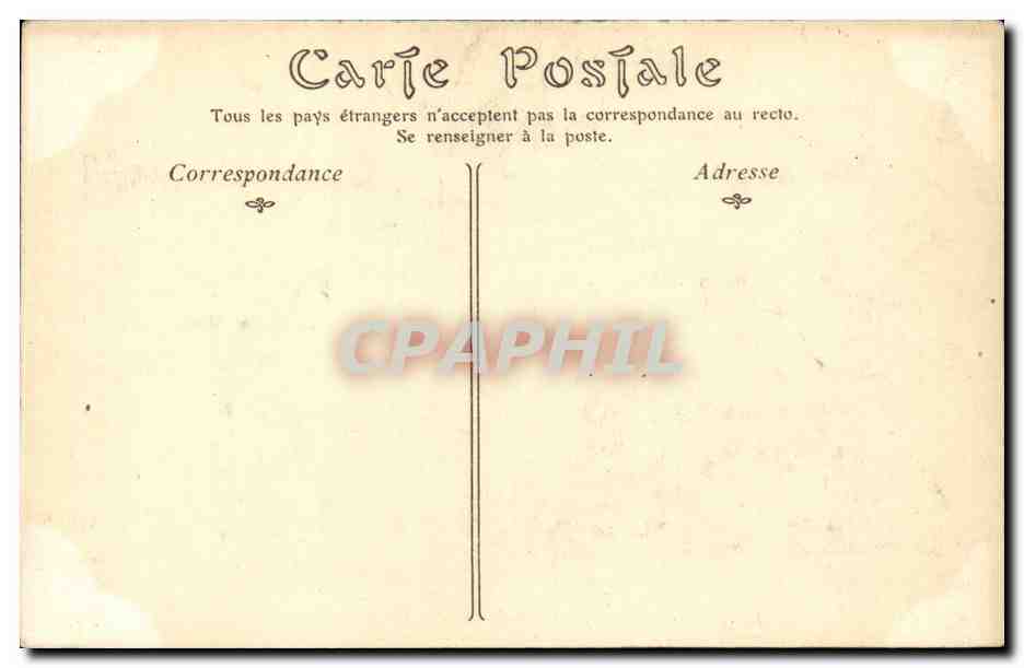 Vichy — Der Park, Ansicht vom Casino-Terrassen — ND Plot — Rückseite