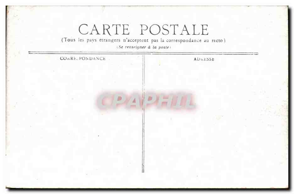 Vichy - Panorama de Bellerive - CPA  — Verso