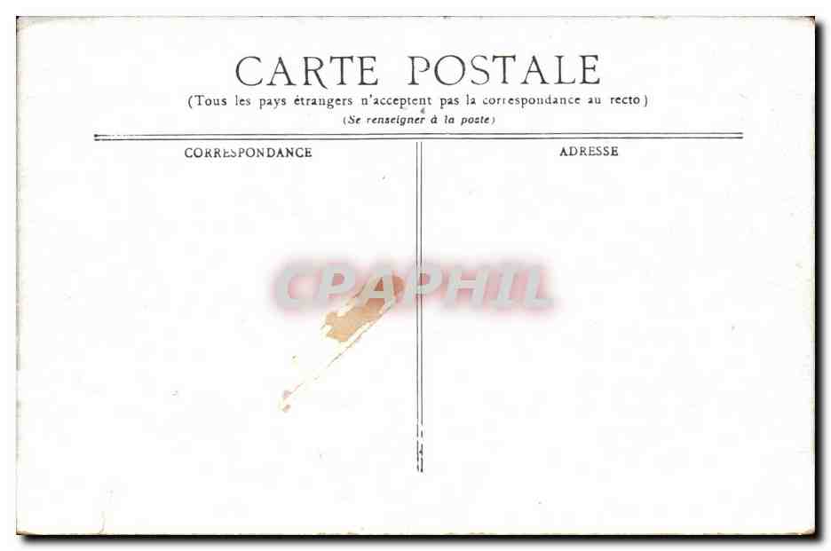 Vichy - Le Theatre - CPA  — Verso