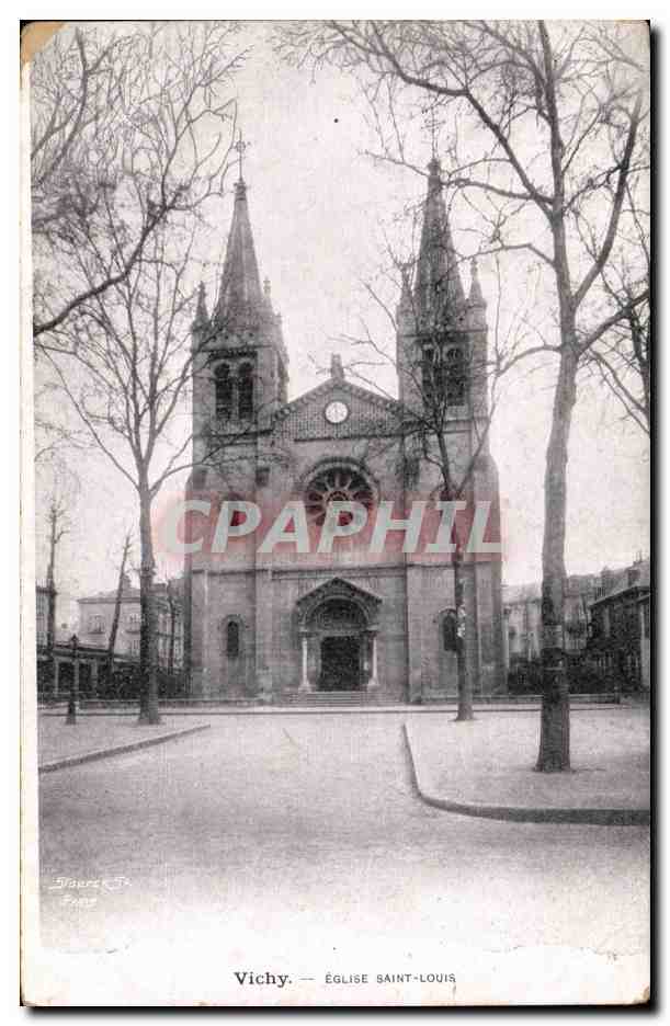 Vichy - Eglise Saint Louis - CPA 