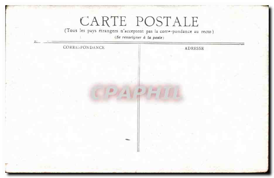 Vichy - Eglise Saint Louis - CPA  — Verso