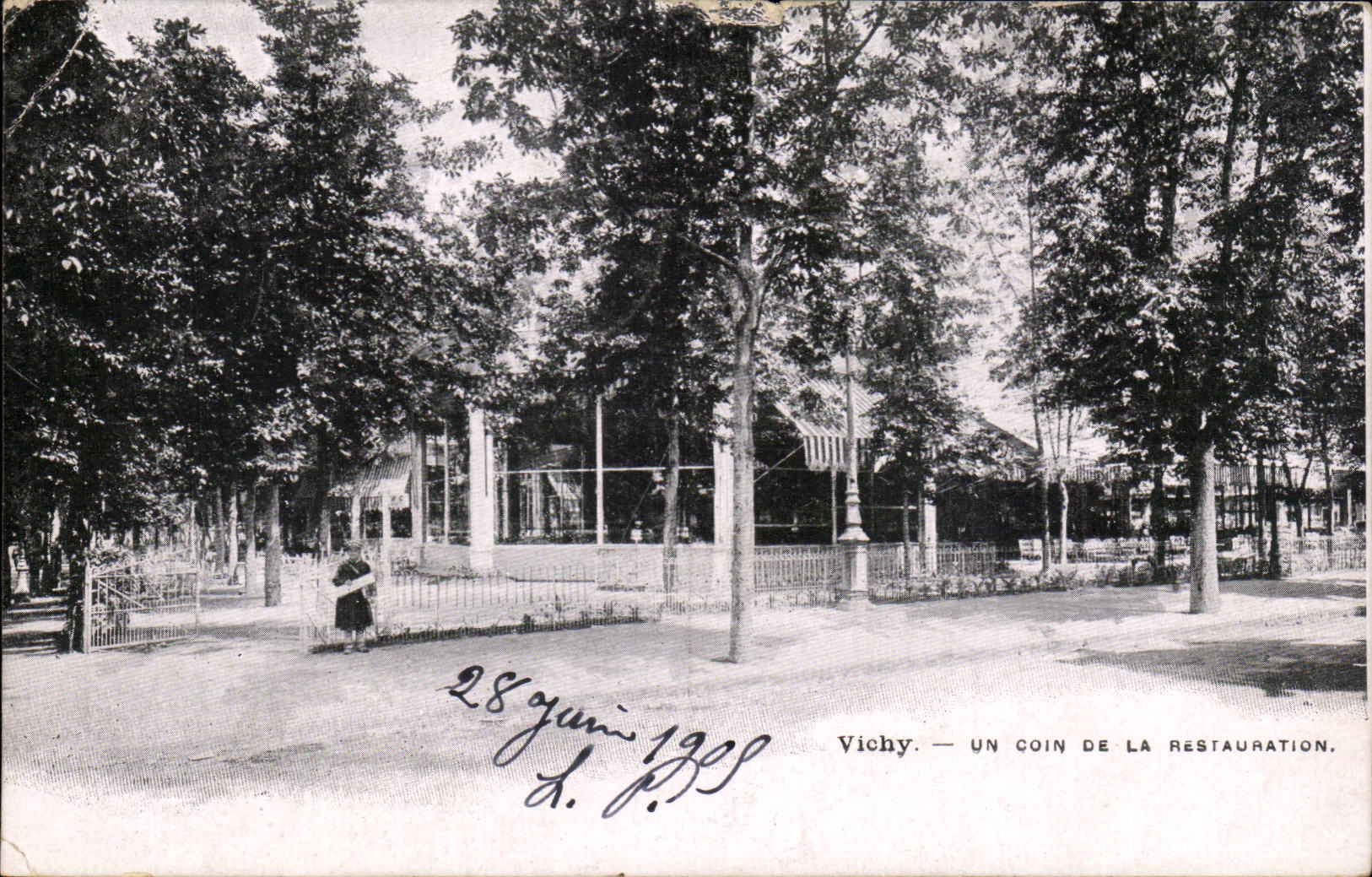 Vichy - Un Coin de la Restauration - CPA 