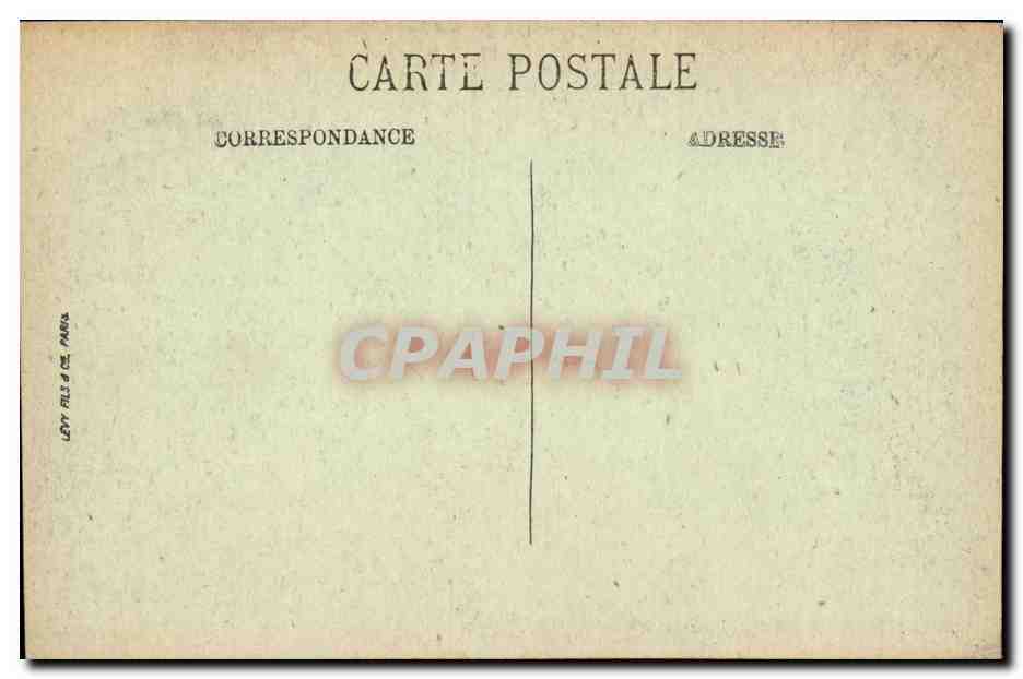Vichy - L'Hotel Majestic - CPA  — Verso
