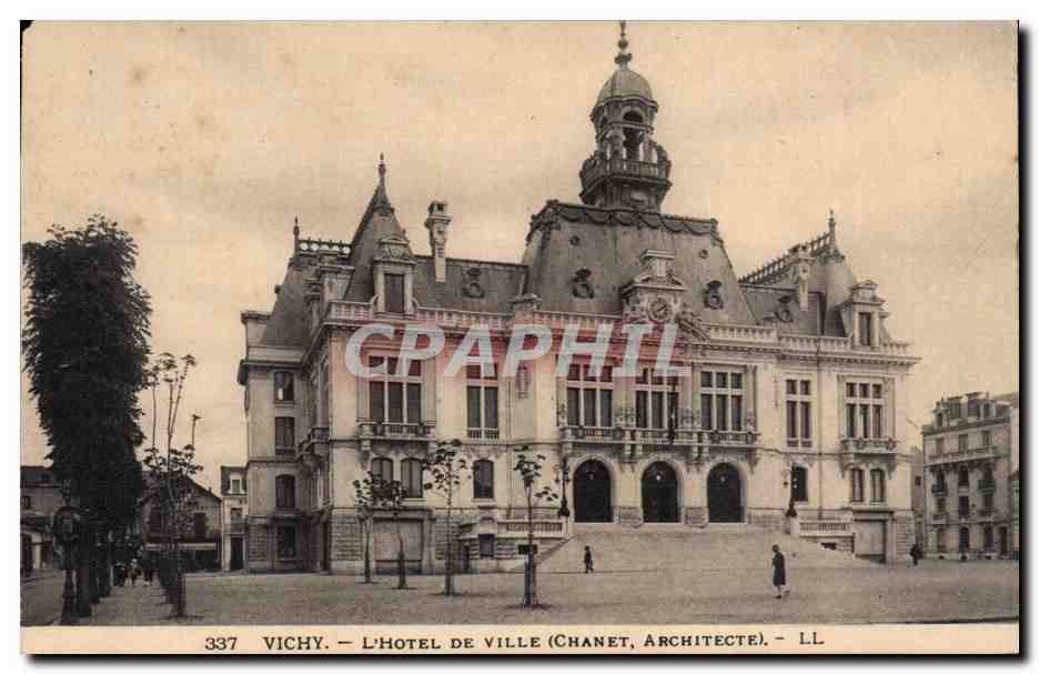 Vichy - L'Hotel de Ville - CPA 