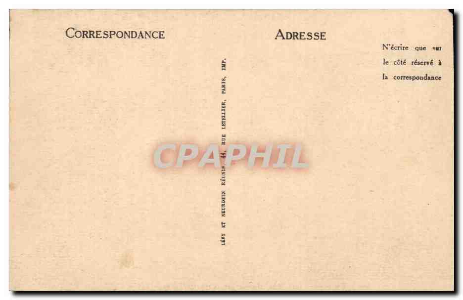 Vichy - L'Hotel de Ville - CPA  — Verso
