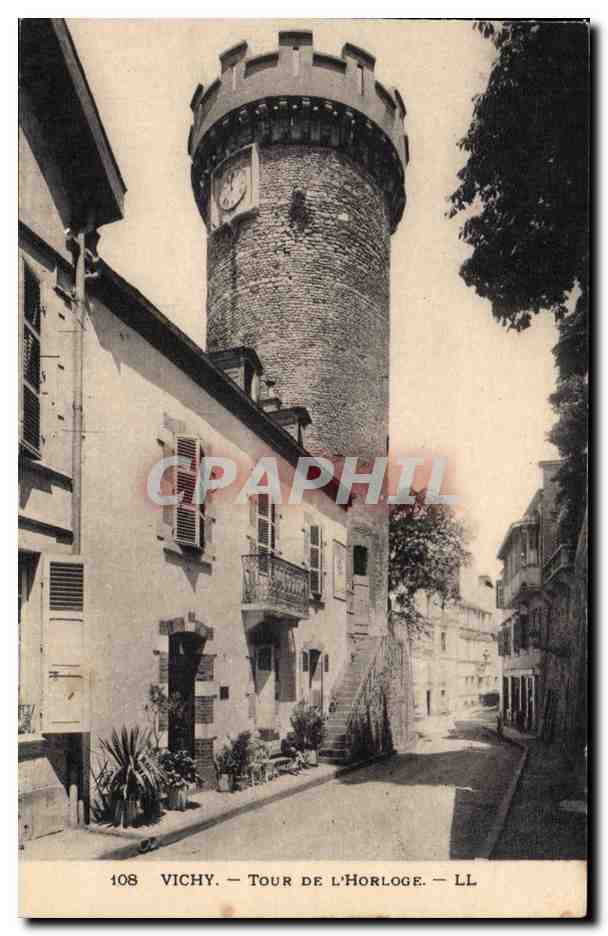 Vichy - Tour de l'Horloge - CPA 