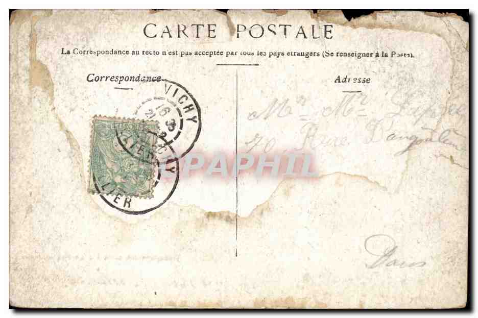 Vichy — Un coin de la restauration — CPAPHIL — Reverso